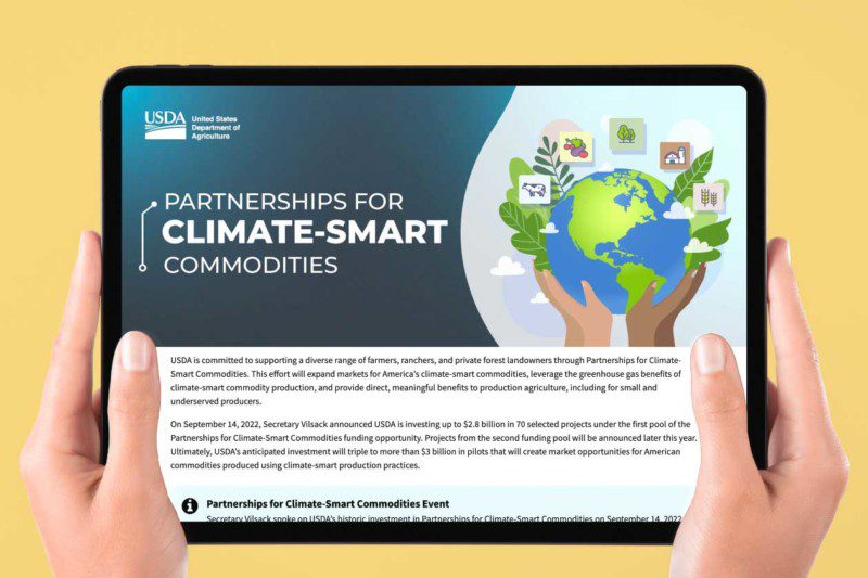 Climate Smart Is Game Changer For U.S. Agriculture - C.O.nxt